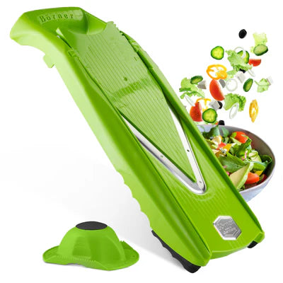 Mandoline Vital™ – Kit Completo com Placa de Vinagrete e Acessórios!🔥