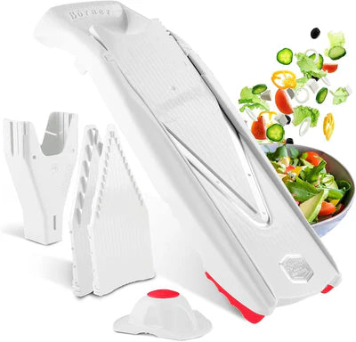 Mandoline Vital™ – Kit Completo com Placa de Vinagrete e Acessórios!🔥