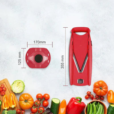 Mandoline Vital™ – Kit Completo com Placa de Vinagrete e Acessórios!🔥