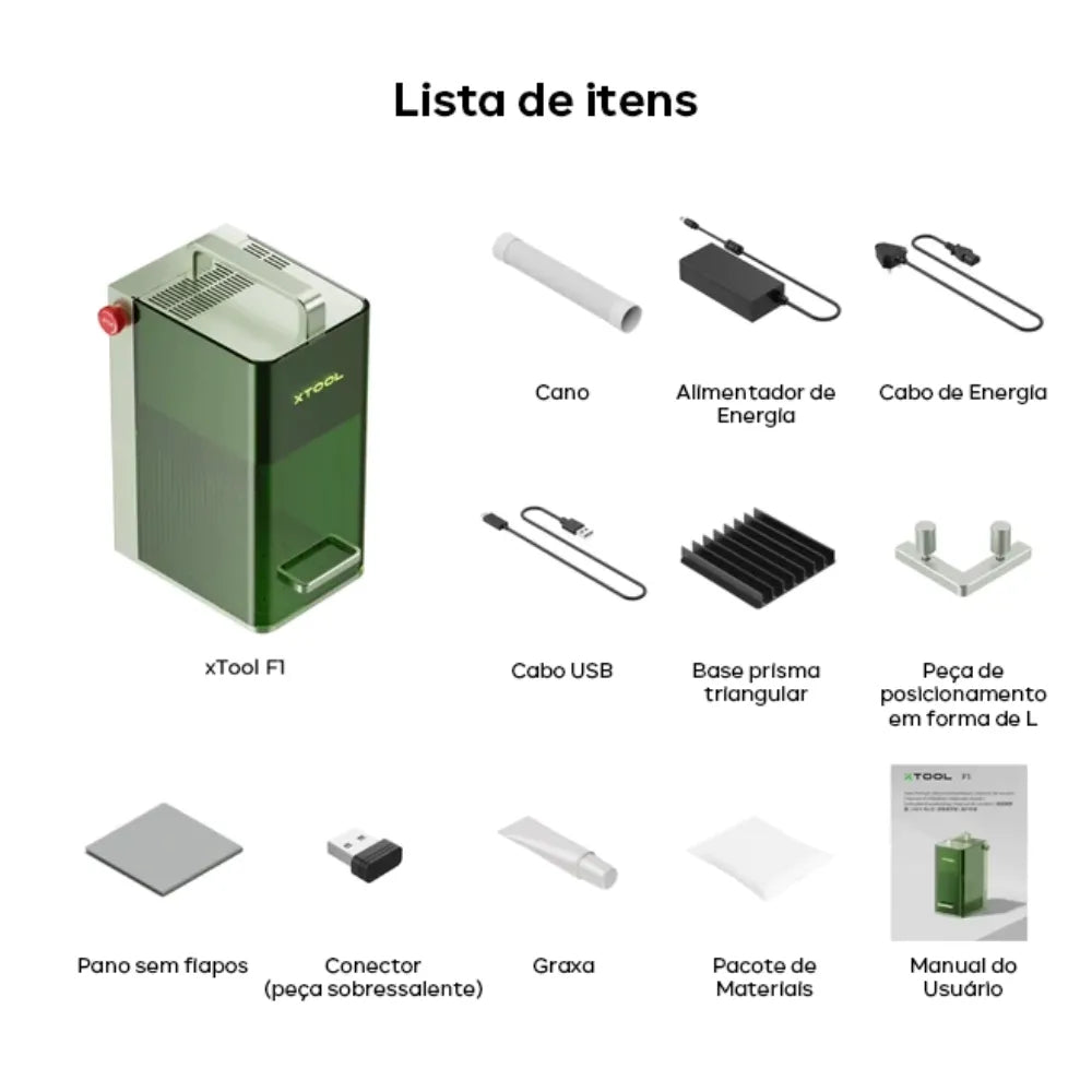 Xtool F1™ Laser – Personalização Profissional na Sua Casa