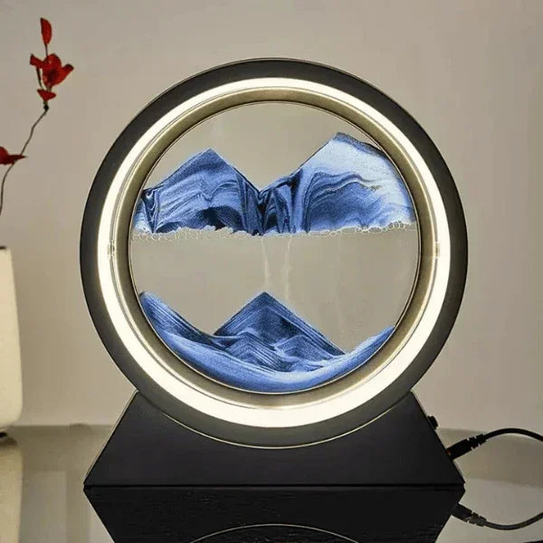 Abajur Ampulheta LED Royale Carpetino