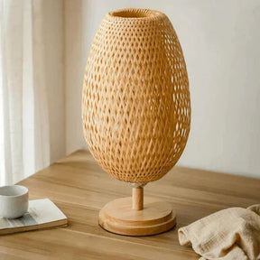 Abajur Rattan Elegance Carpetino