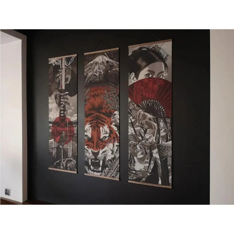 Poster Decorativo Japonês