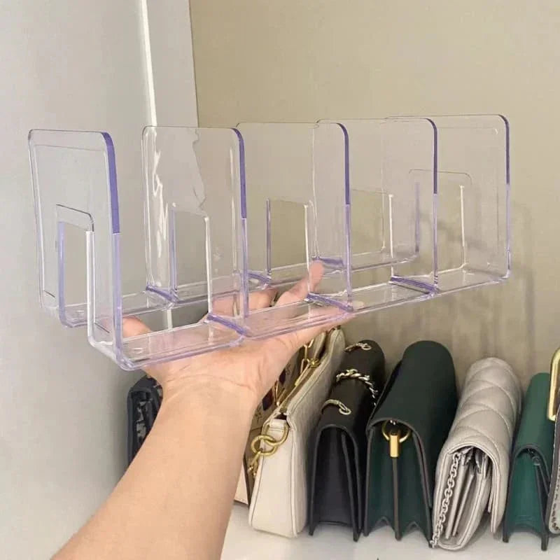 Organizador de Bolsa Acrílico com Divisória Carpetino