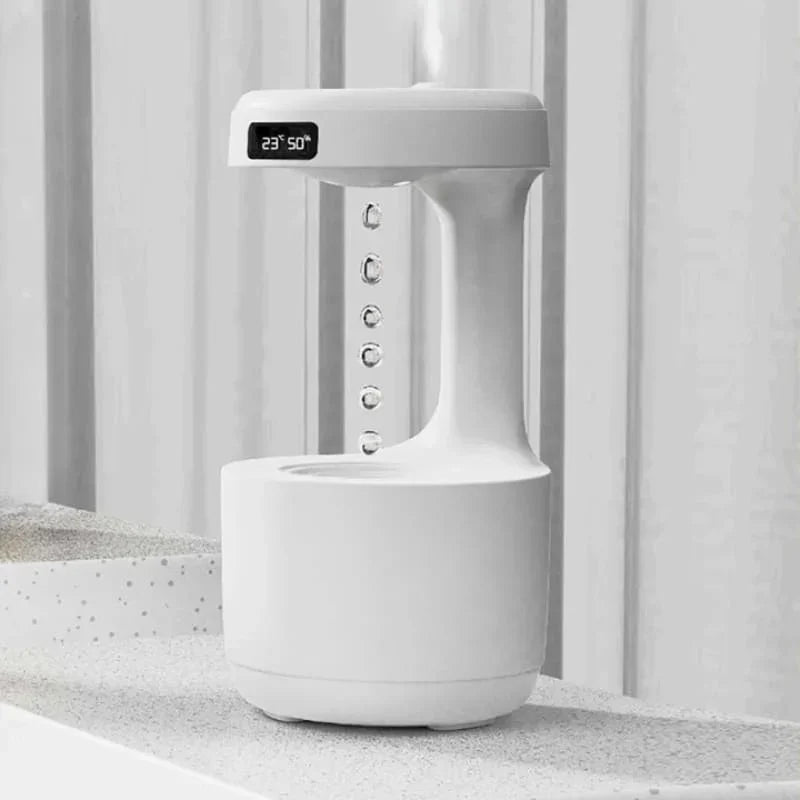 Umidificador e Difusor de Ar Ultrassônico Antigravidade Carpetino