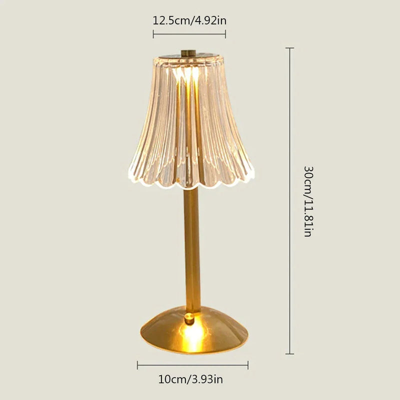 Luminária de Mesa LED Paris 3 em 1 Carpetino