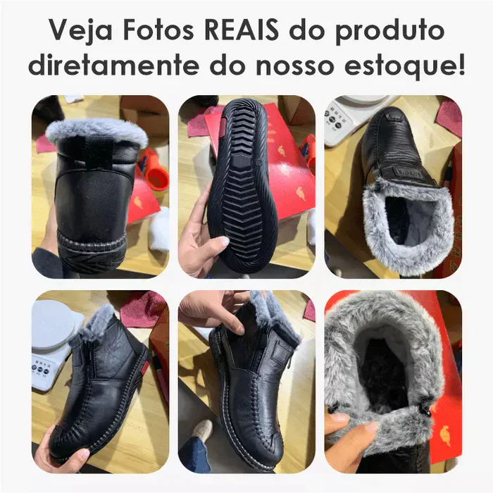 🔥 HotConfort – A Bota Ortopédica que Une Estilo, Conforto e Alívio de Dores no Inverno!